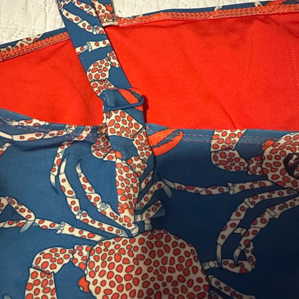 Nani Chesapeake Bay Harbor One Piece Swimsuit with adorable crab print - Picture 8 of 12